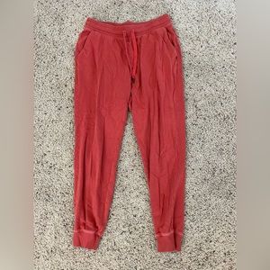 Old Navy sweatpants, burnt orange, size small
